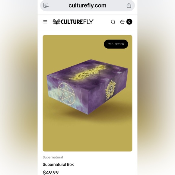 CultureFly Supernatural subscription Box - Picture 5 of 6